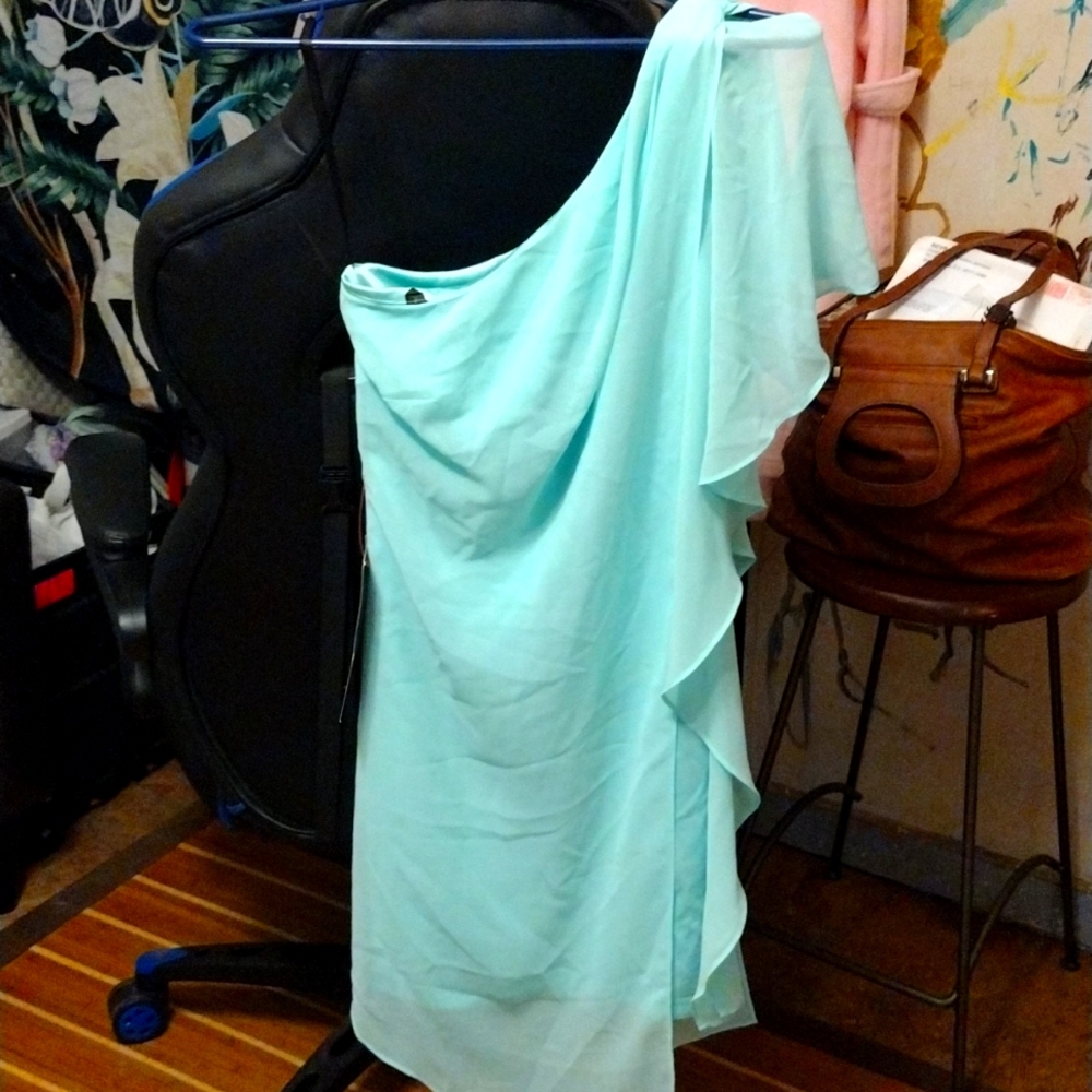 Teal BeBe Dress xxs